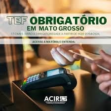 TEF Obrigatório no Estado MT